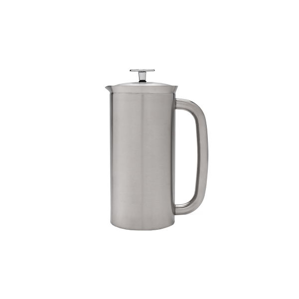 P7 French Press Fırçalanmış Paslanmaz Çelik 18 oz