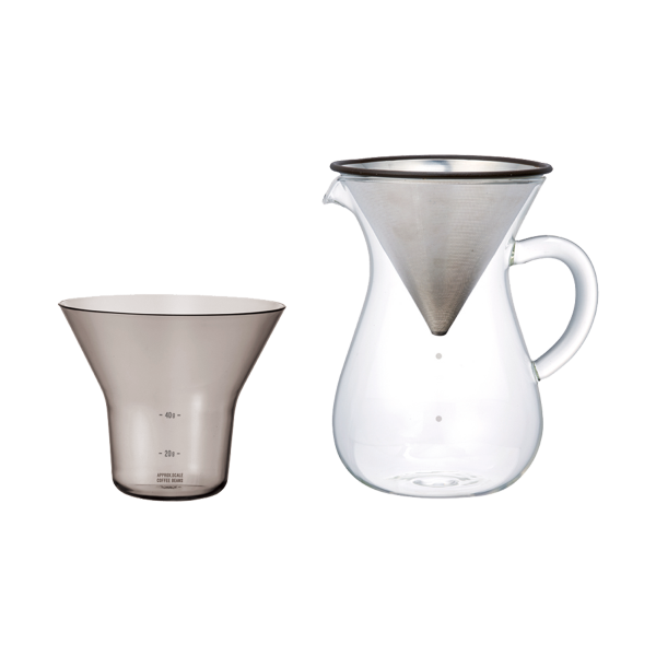 SCS Kahve Demleme Seti 4 Cups Paslanmaz 