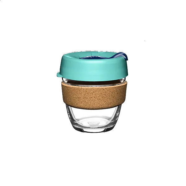 Brew Cork Cam Kahve Bardağı 08oz 