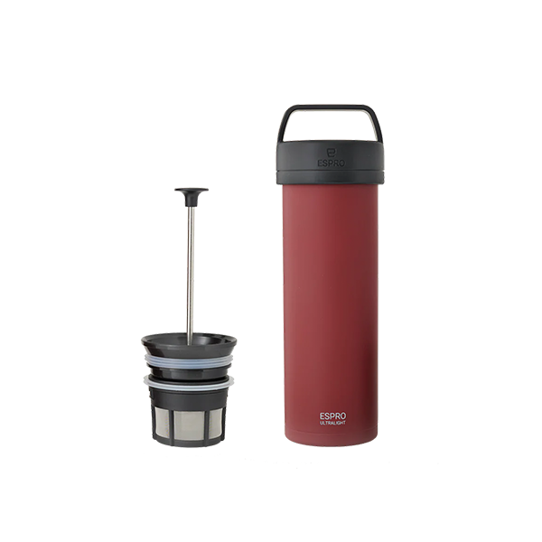 P0 Ultralight French Press Kırmızı